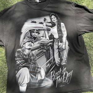 dirty ghetto kids black shirt size x-large "Back in the day"